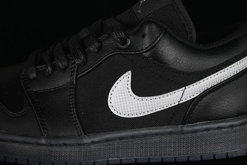 All categories Air Jordan Jordan series basketball shoes Air Jordan 1 Low G version pure original Air Jordan 1 Low AJ1 Joe 1 black and white canvas leather low-top cultural basketball shoes HV5968-001